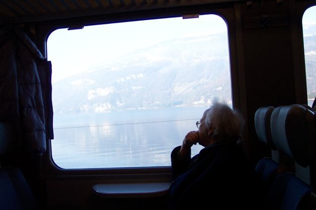 Photo: Gary Sheffer, Swiss Alps bus ride