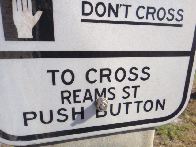 To cross or not cross. Or is it the cross or no cross?