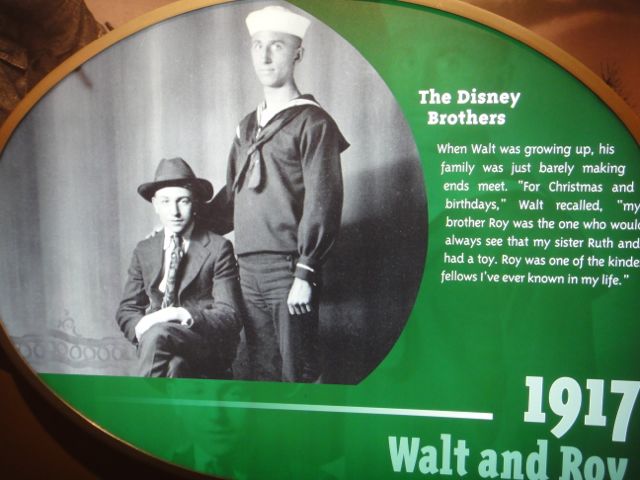 Six years later they founded the Disney Brothers Studios, and in 1955 opened Disneyland.