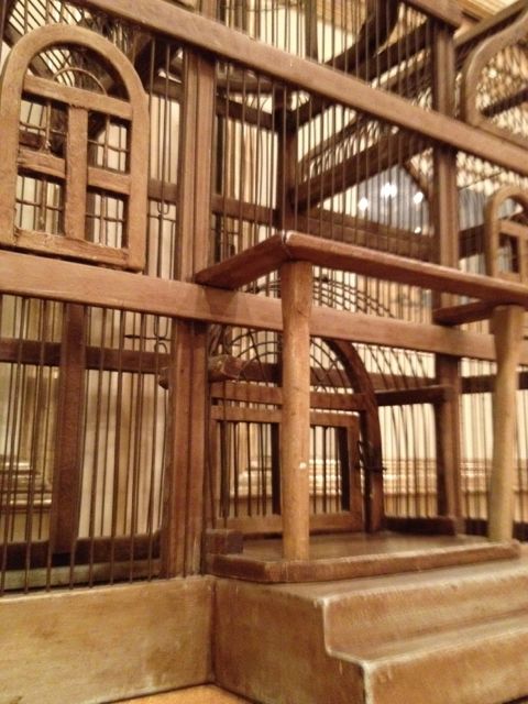sure it's a fancy birdhouse, but it's still a cage trapped
