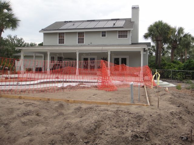 midlife celebration's swimming pool project May 7, 2012 Artesian pools
