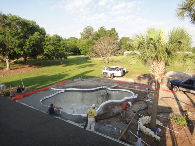 this is a far cry from 11 summers of inflatable pools on our back porch inflatable pools