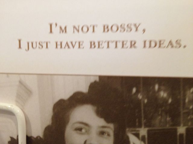 ok, so if my ideas aren't better, my questions are (obnoxious huh?) better questions