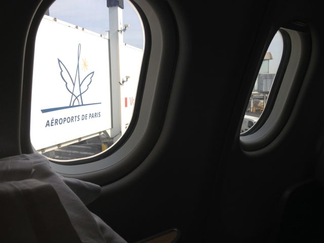 yep, leaving Paris for Orlando... yesterday's photo was Paris from 20k feet. time flies