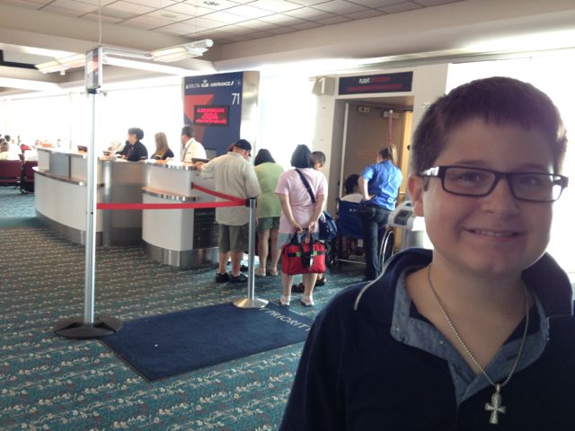 his third biz trip, but the first in this category life is short