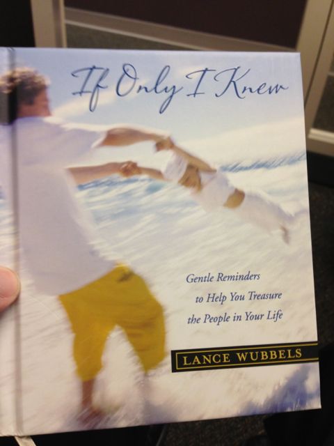 just yesterday, a friend told me this is what they are reading... the title is perfect timing maturity