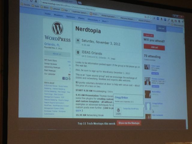 classic head fake photo (meaning, this is not the class I'm teaching, this is one I attended) transformational learning