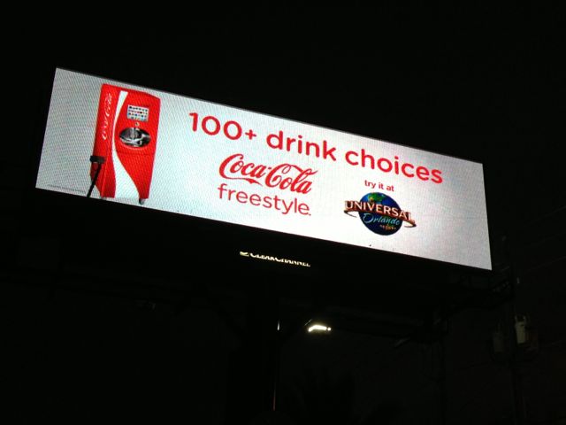 Central Florida billboard message