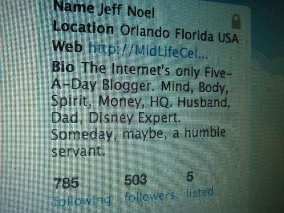 jeff noel's Internet bio 2009