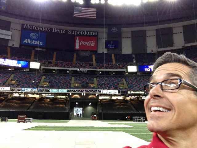 jeff noel inside Super Dome
