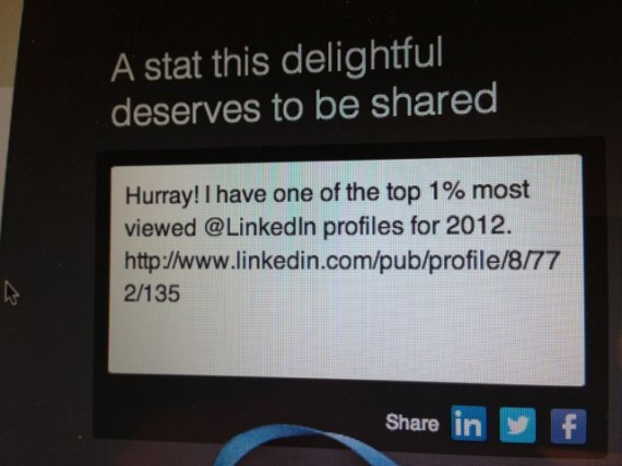 LinkedIn accolade for Baby Boomer jeff noel