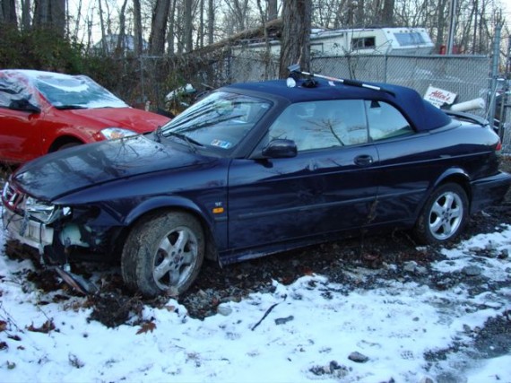 Blue car