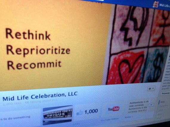 Mid Life Celebration's tag line