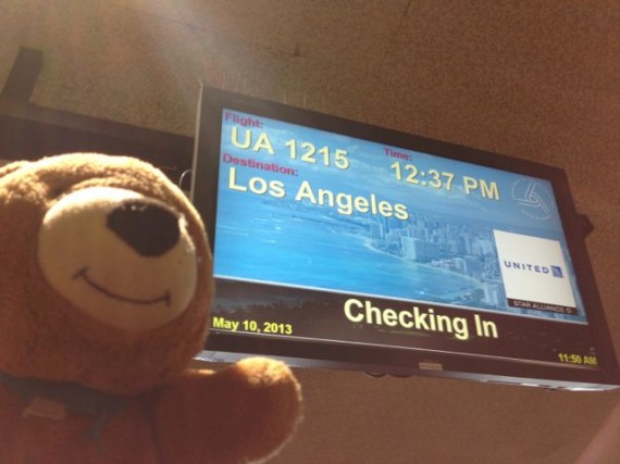 Honolulu to LAX about to board