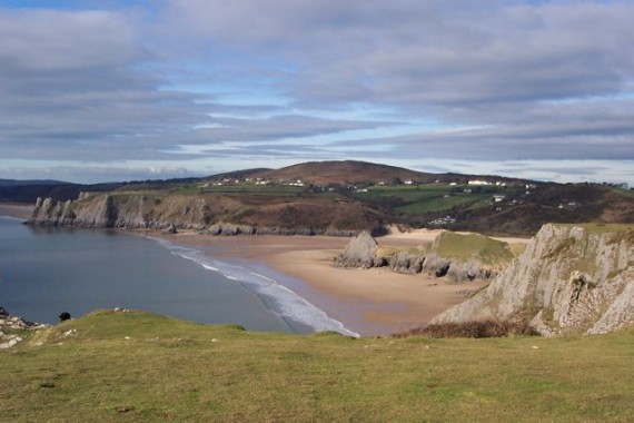 Pennard Beach (photo: Lorie Sheffer)