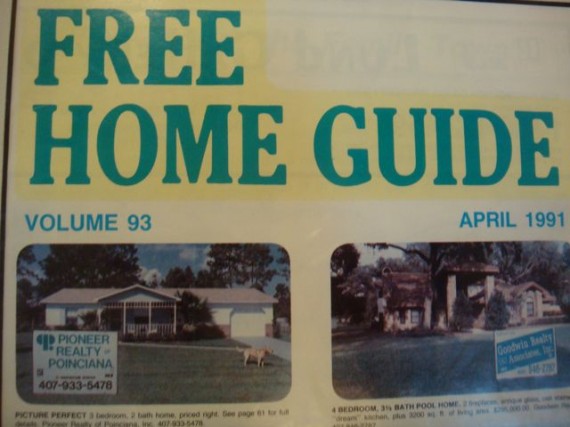 Dog in home for sale photo on Home Buying guide cover