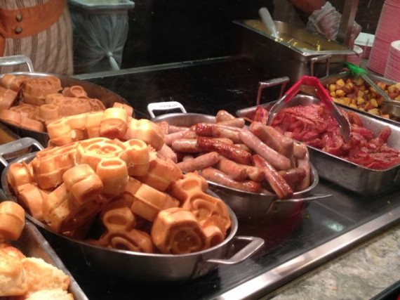 Hidden Mickey's in the breakfast line