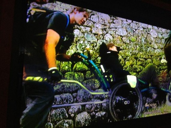 Steve Gleason, famous New Orleans Saints blocked Super Bowl punt and Father with ALS