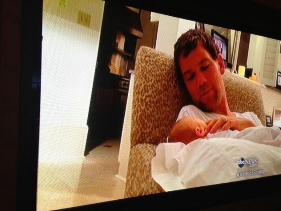 Steve Gleason, famous New Orleans Saints blocked Super Bowl punt and Father with ALS