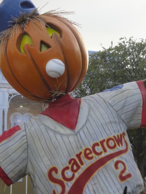 Magic Kingdom Halloween scarecrow