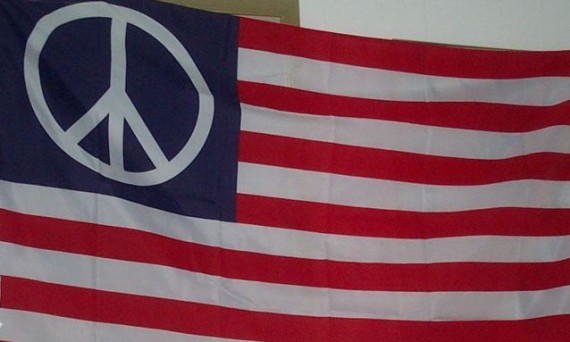 Unique 'American' flag (photo: Lorie Sheffer)