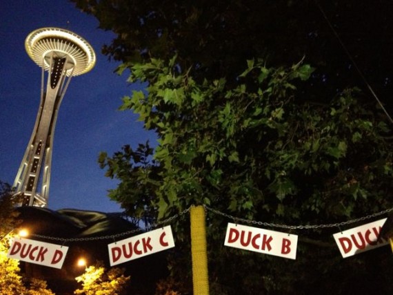 Space Needle and Ride the Ducks in Seattle