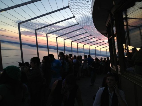 Space Needle observation deck