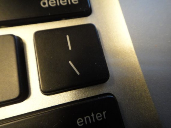 enter and delete keys on macbook