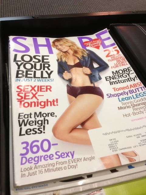 Shape magazine cover