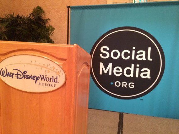Speaker podium at Walt Disney World