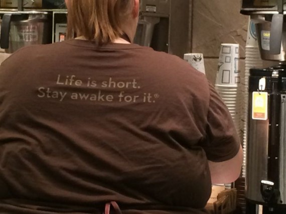Caribou Coffee employee