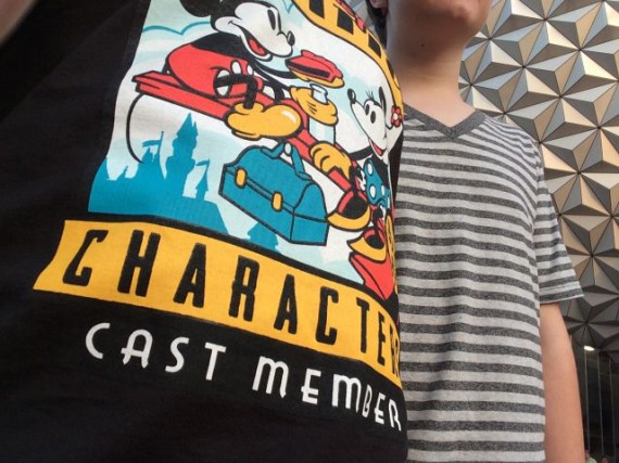 cool Disney Cast Member exclusive t-shirt
