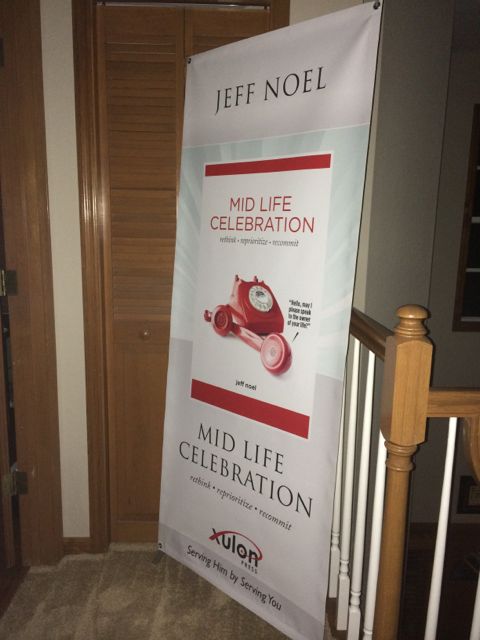 Midlife Celebration banner