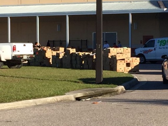 Food For Families Thanksgiving Day deliveries