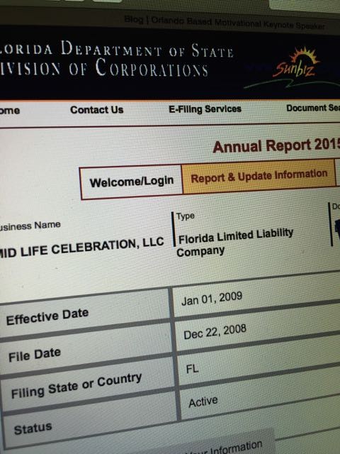 Florida Department of State Division of Corporations