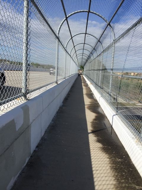 Walkway over Florida Turnpike