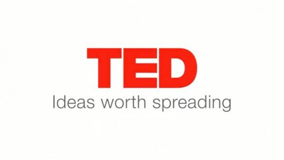 TED video title screen