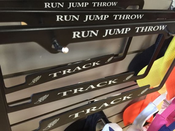 Track Shack merchandise