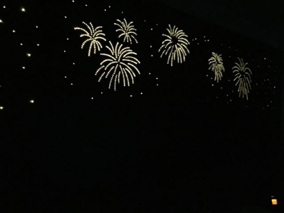 Disneyland room headboard and hidden Mickey