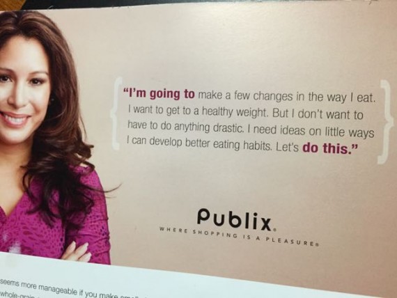 Publix get healthy ad