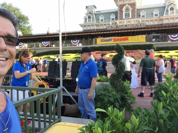 Walt Disney World park entrance
