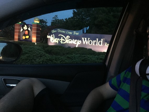 Walt Disney World entrance sign