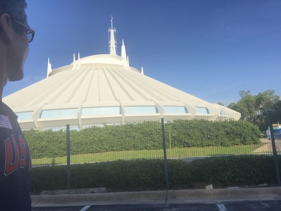 Disney World's Space Mountain