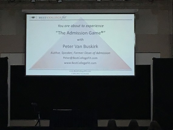 College Admission logistics seminar