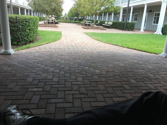 Windermere Prep High School courtyard