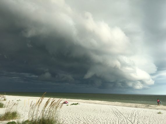 Sanibel Island thunderstorm