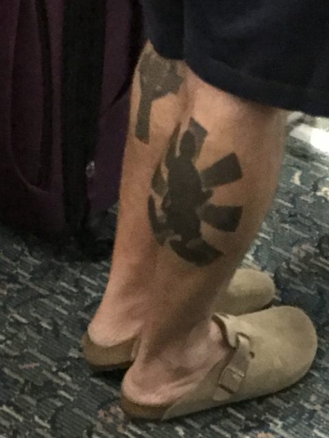 leg tattoos 