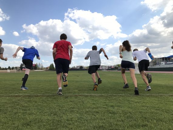 High school Track practice