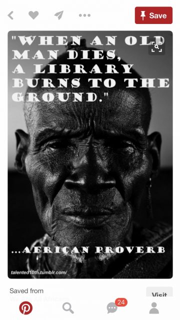 African proverb